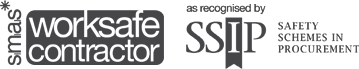 Iron Design is an SMAS Worksafe Contractor & certified by SSIP - the Safety Schemes In Procurement